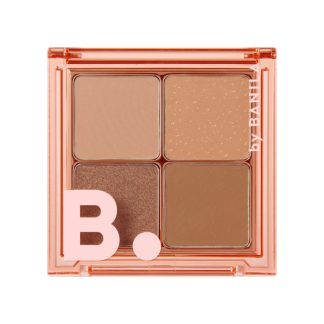Banila Co. 520F3BE6982ABAGS B. by Banila Mood On Eye Palette (4 Colors) 01 Mellow Brown
