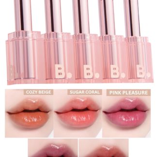Banila Co. 62677BE34BADD2GS B. by BANILA Glow Veil Lipstick Glossy - CR01 Sugar Coral