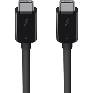 Belkin 6C878ES0D10395GS Belkin Thunderbolt 3 Cbl 40Gbps 0.5M Black