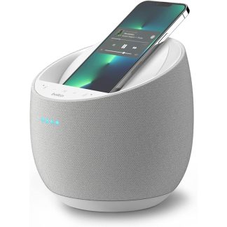Belkin 2E416HLB5A5336GS Belkin Soundform Elt Hi-Fi Smart Speaker Wireless Charger White