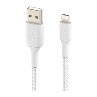 Belkin 15A33ESC830F1AGS Belkin Braided Usb-C To Usb-A Cable 1M White