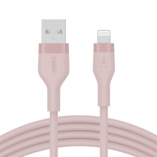 Belkin 580FDES6950E95GS Belkin Usb-A To Lighting Silicone 1M  Pink