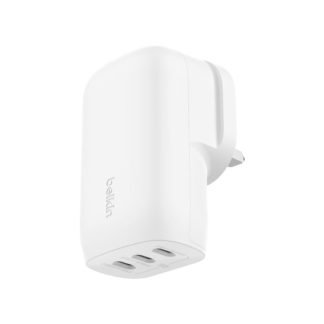 Belkin 42363HL2BC3AE9GS Belkin BoostCharge 3 Port USB-C Wall Charger with PPS 67W - White