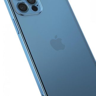 Benks A8AFDESE8DC1E5GS [Benks] Magic Mist Electroplating Protective Case For iPhone 12 Pro - Dark Blue