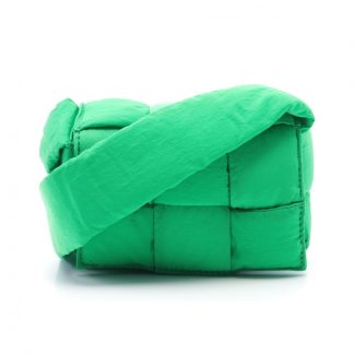 BOTTEGA VENETA 74062AC2C0982EGS BOTTEGA VENETA candy Padded Tech Cassette Bag Shoulder bag Nylon green