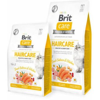Brit Care Cat GF Haircare Healthy&Shiny Coat 0,4kg