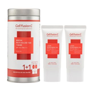 Cell Fusion C 8ECB3BE7CC4ECDGS Cell Fusion C Laser Sunscreen 100 SPF50+ PA+++ 2piece