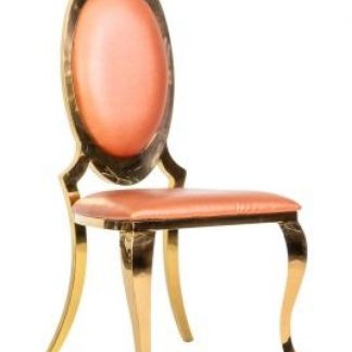 Choice Furniture 10DE6HL23260F4GS Choice Furniture - Dina Dining Chair (Rose Gold)