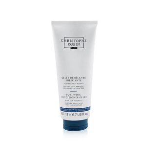 Christophe Robin 1E2E6BEFC0274DGS CHRISTOPHE ROBIN - Purifying Conditioner Gelee with Sea Minerals - Sensitive Scalp & Dry Ends 200ml/6.7oz.