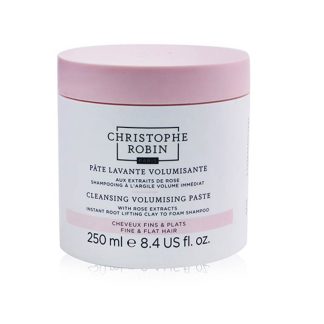Christophe Robin 03D1BBE0E48DB1GS CHRISTOPHE ROBIN - Cleansing Volumising Paste with Rose Extracts (Instant Root Lifting Clay to Foam Shampoo) - Fine & Flat Hair 250ml/8.4oz.