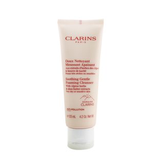 Clarins 25A1CBE5A443CCGS CLARINS - Soothing Gentle Foaming Cleanser with Alpine Herbs & Shea Butter Extracts - Very Dry or Sensitive Skin 125ml/4.2oz