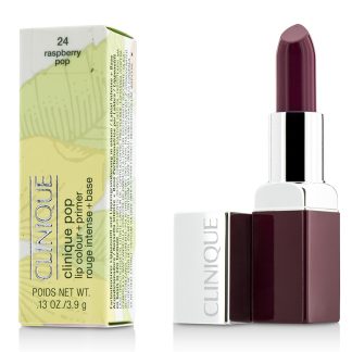 Clinique FD242BE7A01E0AGS CLINIQUE - Clinique Pop Lip Colour + Primer - # 24 Rasperry Pop 3.9g/0.13oz