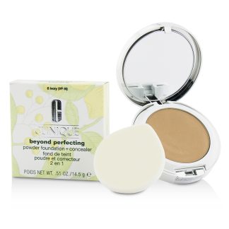 Clinique 60850BE1889F87GS CLINIQUE - Beyond Perfecting Powder Foundation + Corrector - # 06 Ivory (VF-N) 14.5g/0.51oz.