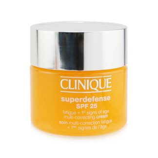 Clinique FF8C2BED4C3558GS CLINIQUE - Superdefense SPF 25 Fatigue + 1st Signs Of Age Multi-Correcting Cream - Combination Oily to Oily 50ml/1.7oz