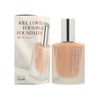 Clio 5F7D3BEB9B87E8GS Clio SPF30 PA+++ Mini Kill Cover Founwear Foundation #03