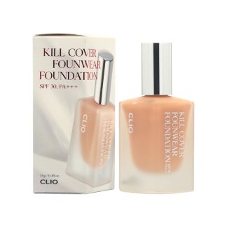 Clio 10884BE2B8AC3DGS Clio SPF30 PA+++ Mini Kill Cover Founwear Foundation #04