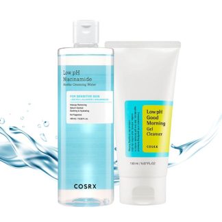 Cosrx EA717BE3F76D13GS Cosrx Low pH Double Cleanser(Micellar Water 400 ml+Cleanser 150 ml)