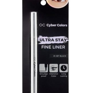 Cyber Colors 42AA5BEFF6467DGS Cyber Colors  ULTRA STAY FINE LINER #01 Jet Black