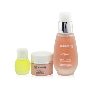 Darphin 60797BE93EE9F9GS DARPHIN - Intral Soothing Botanical Wonders Set: Soothing Serum 30ml+ Soothing Cream 5ml+ Chamomile Aromatic Care 4ml 3pcs