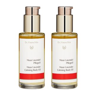 Dr. Hauschka F64CFBE4C27532GS 2X Dr. Hauschka Moor Lavender Calming Body Oil 75ml