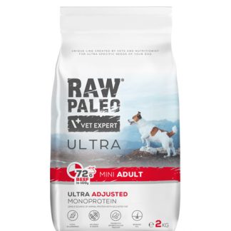 RAW PALEO ULTRA SUŅU MINI LIELLOPS 2KG Vet Expert