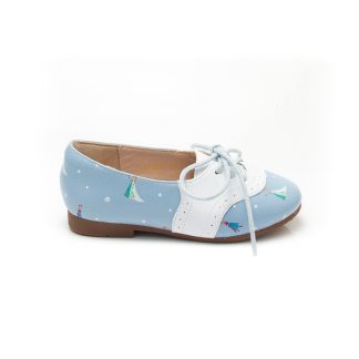 Elisa Litz 6A5F6KS1981A2AGS FROZEN OXFORD FLATS - KIDS - BLUE