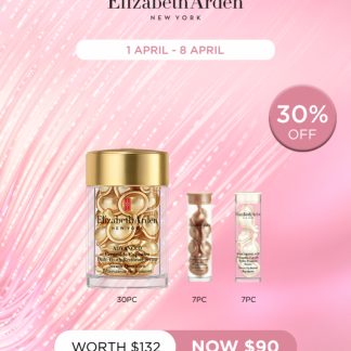Elizabeth Arden 73713BE991B0E3GS [Apr Exclusive] Elizabeth Arden Advanced Ceramide Capsules Daily Youth Restoring Serum 30pc Set