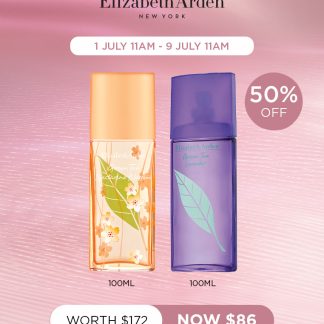 Elizabeth Arden 45822BEC7487D0GS Elizabeth Arden Green Tea Lavender & Nectarine Blossom Eau de Toilette 100ml Set