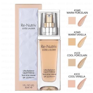 Estée Lauder 4383EBE51CCAE4GS ESTEE LAUDER-Re-Nutriv Ultra Radiance Liquid Makeup Spf20/PA+++ 30ml 1w0 #Warm Porcelain