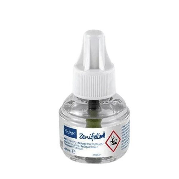 Virbac Zenifel 48 ml – pudelīte ar feromoniem kaķiem difuzoram