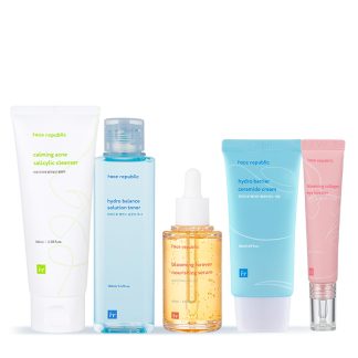 Face Republic B1F7EBEC712645GS Face Republic Dry Wrinkled (DW) Night Time Routine Set [Moisturizing, Anti Aging]