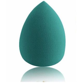 Glamorbit B71B7BEA4DDFFEGS Pine Green Round Drip Beauty Sponge Make Up Blender