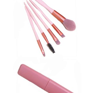 Glamorbit AC008BE1AF92E6GS Pink Make Up Brushes 5 Pieces Make Up Brushes