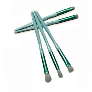 Glamorbit 31CE0BE6855ED0GS Green Make Up Brushes 5 Pieces Make Up Brushes