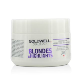 Goldwell 53DF2BE7BF60D3GS GOLDWELL - Dual Senses Blondes & Highlights 60SEC Treatment (Luminosity For Blonde Hair) 200ml/6.8oz