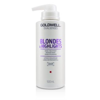 Goldwell 217BDBE8040216GS GOLDWELL - Dual Senses Blondes & Highlights 60SEC Treatment (Luminosity For Blonde Hair) 500ml/16.9oz