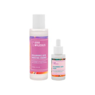 Good Molecules CB2CABE2F226CCGS Good Molecules Hyaluronic Acid Hydration Duo(2 pcs set - Hyaluronic Acid Boosting Essence: 120 ml, Hyaluronic Acid Serum: 30 ml)