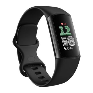 Google 92045HL6E64233GS Fitbit Charge 6 (Obsidian/Black)