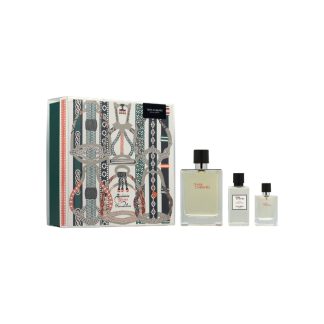 Hermès 2D0EABE440E582GS Hermes Terre d'Hermes for Men Set (3pcs)