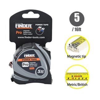 HOUZE 903F8HLCD1E091GS HOUZE - FINDER - Measuring Tape (Metric & British System) (5 Meter)