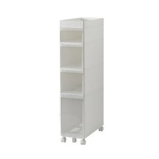 HOUZE C4F9CHL302FDC9GS HOUZE - KRUSTY - 4 Tier Rolling Storage Cabinet