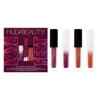 Huda Beauty 45FD9BE388BFF5GS Huda Beauty Love Fest Tear & Share Lip Quad