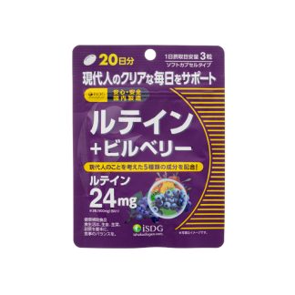 ISDG 3DB7EBE1A5E7C3GS ISDG Lutein & Bilberry (60capsule(s))