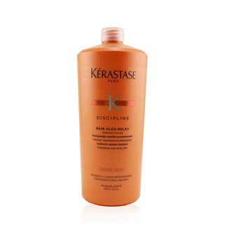 Kérastase BF345BE301CC5AGS KÉRASTASE - Discipline Bain Oleo-Relax Control-In-Motion Shampoo (Voluminous and Unruly Hair) 1000ml/34oz