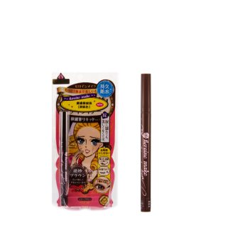 KissMe 8ADDDBED658F70GS Heroine Make (Kiss Me) Smooth Liquid Eyeliner Super Keep #Bitter Brown