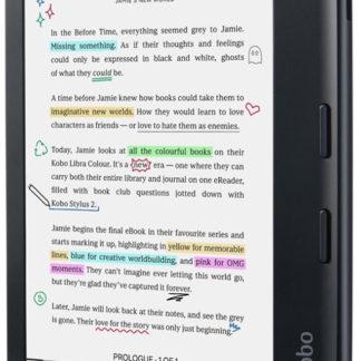 Kobo 3DCEBESD4AC1DEGS Kobo Libra Colour, Black