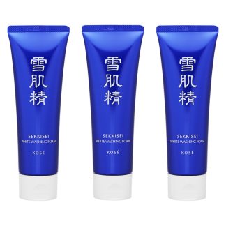 Kosé DD404BE42DC66CGS 3X Kose Sekkisei White Washing Foam 124ml,130g,4.5oz Gives Translucent Skin