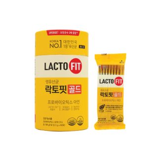 LACTO-FIT 902AABE5371980GS Lacto-Fit Upgraded Probiotics, Gold (50pcs)