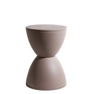 Lara CFF08HL5035CB8GS Home creative living room thickened plastic simple round low stool