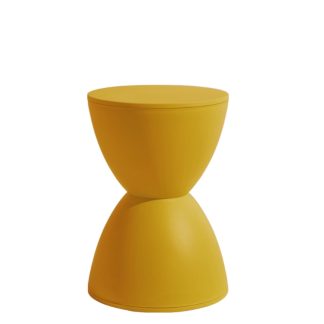 Lara 3C940HLBE73664GS Home creative living room thickened plastic simple round low stool